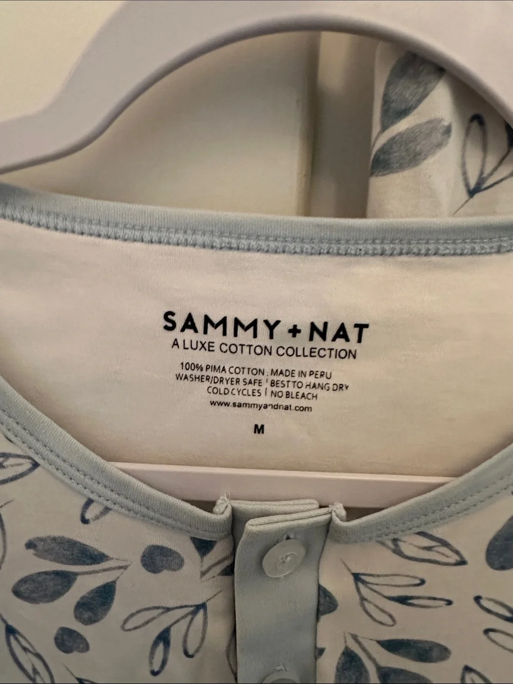 LIKE NEW Sammy + Nat Pima Cotton Matching Mommy and Me Pajamas PJs
